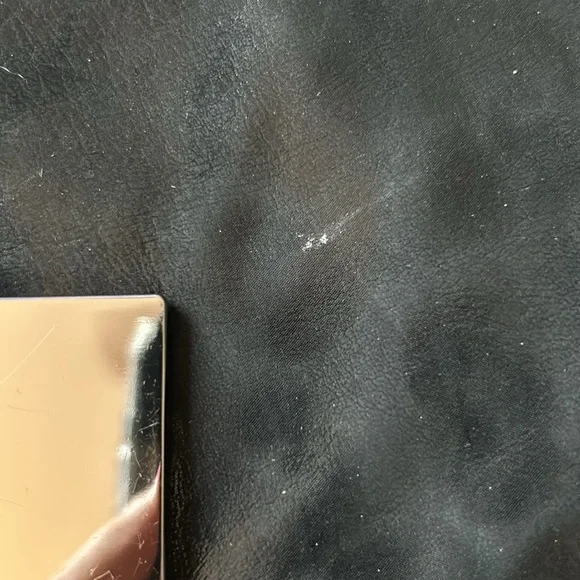 Cole Haan Black Leather Chain Link Bag - Picture 3 of 6